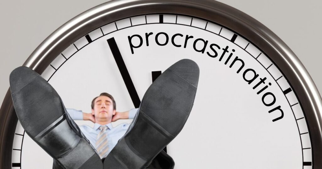 parar de procrastinar